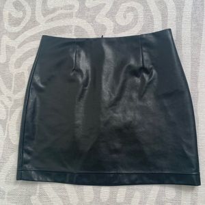 Aritiza Vegan Leather Skirt